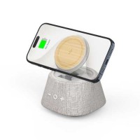 Ecco Tech Ekolojik Kablosuz Magsafe Şarj Cihazı +  - Bluetooth Hoperlör Gri